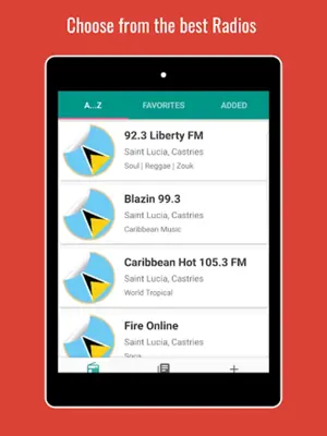 St. Lucia Radio android App screenshot 0