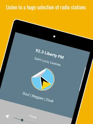 St. Lucia Radio android App screenshot 2