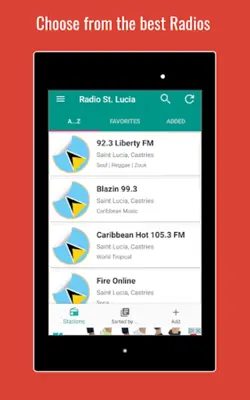 St. Lucia Radio android App screenshot 5